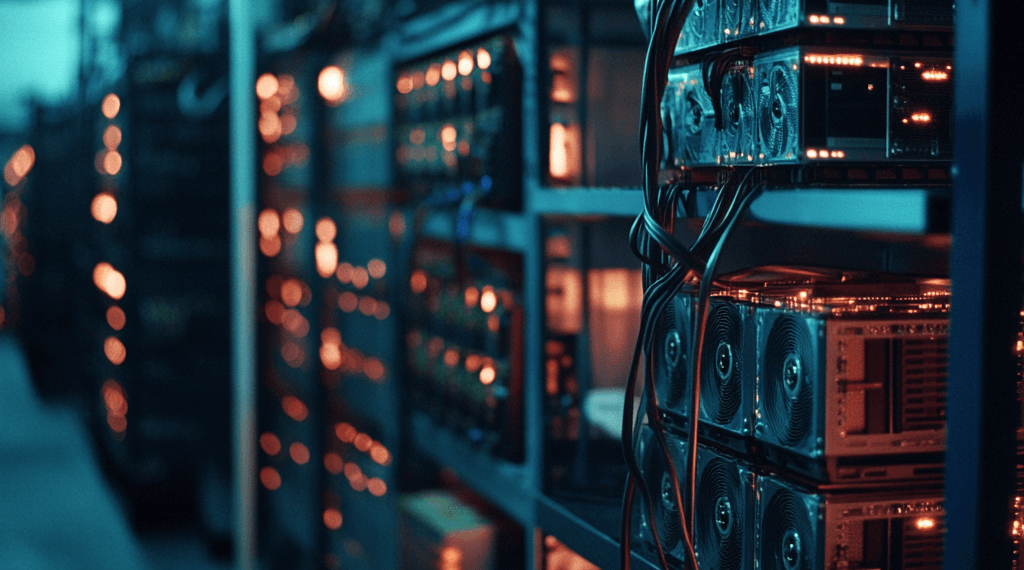 gpu and cpu mining farm