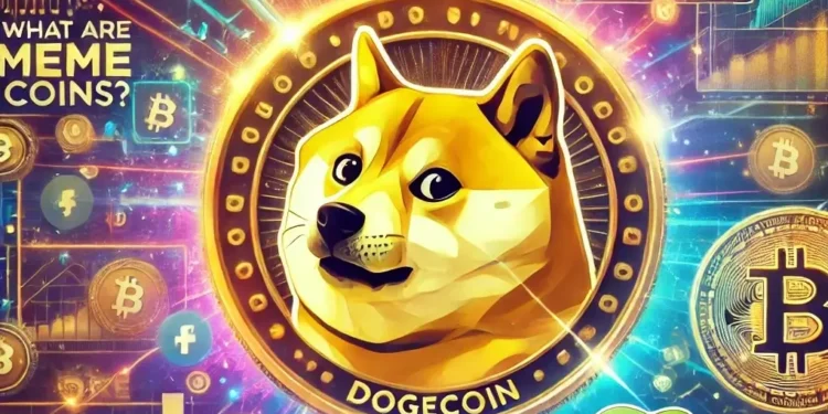 Shiba Inu dog representing Dogecoin and popular meme coins